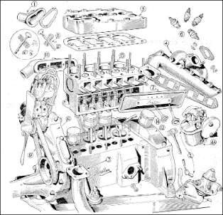 Austin Seven  Engine
