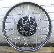 Austin Seven road wheel
